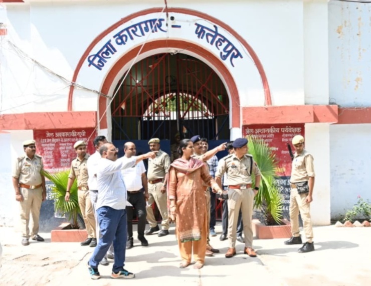 परखी जेल की सुरक्षा व स्वास्थ्य व्यवस्था,दवा व विधिक सहायता देने के निर्देश