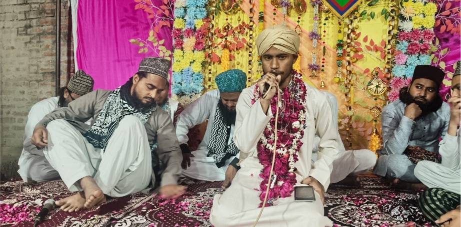 रूहानी महफिल, दस्तारबंदी के बाद उलेमाओं की मौजूदगी में दीन-ए-इस्लाम का पैगाम