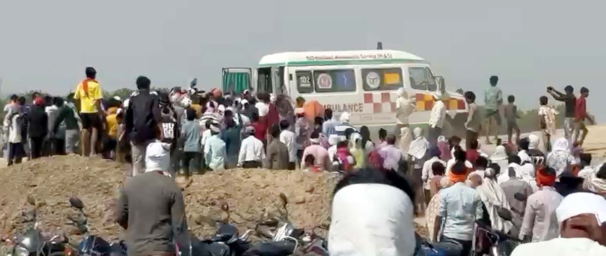 ललौली के कुनुवा का डेरा में हादसा, दो युवकों की हालत स्थिर