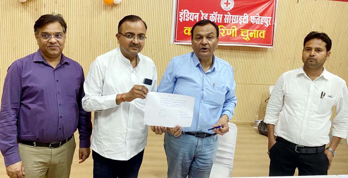  रेडक्रॉस चुनाव में डॉ अनुराग पैनल का महाविजय, विरोधी टीम चित