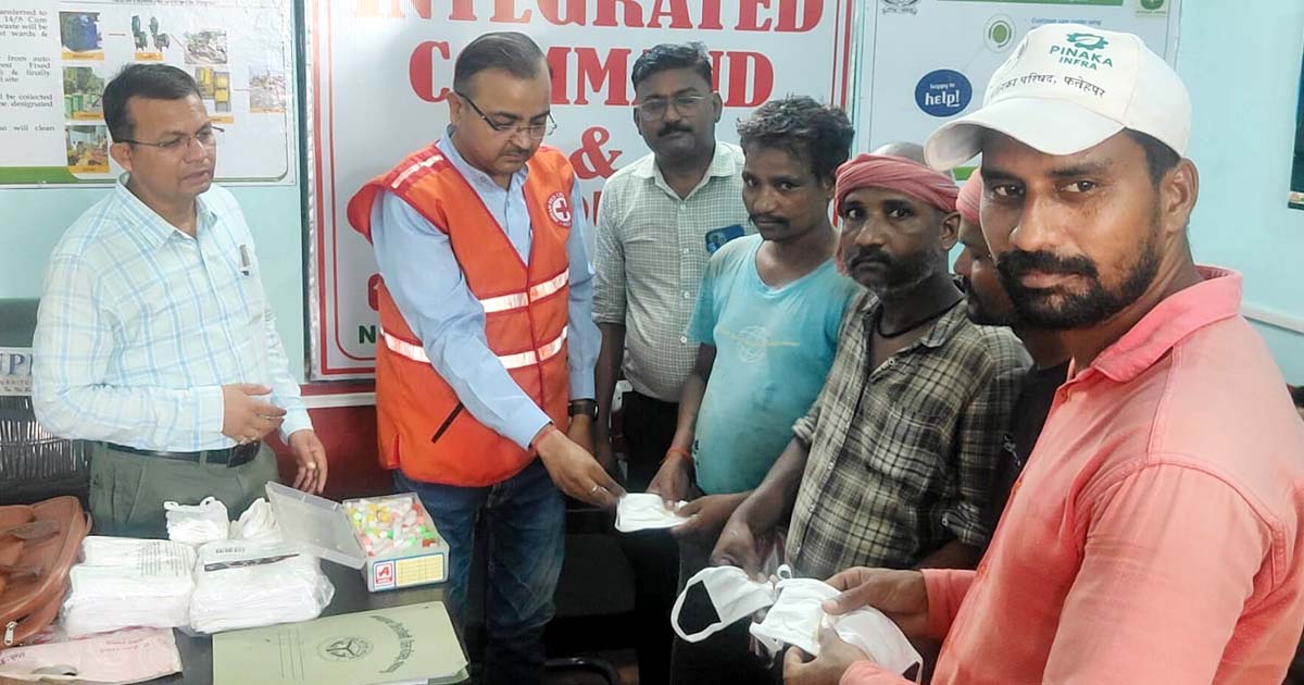 नगर पालिका में चलाया हीटवेव बचाव जागरूकता अभियान