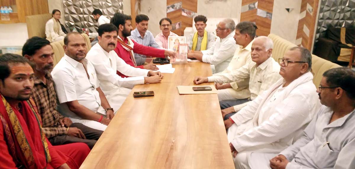  गौवध बंदी के संकल्प के साथ उतरेगी गविष्ठी धर्म यात्रा
