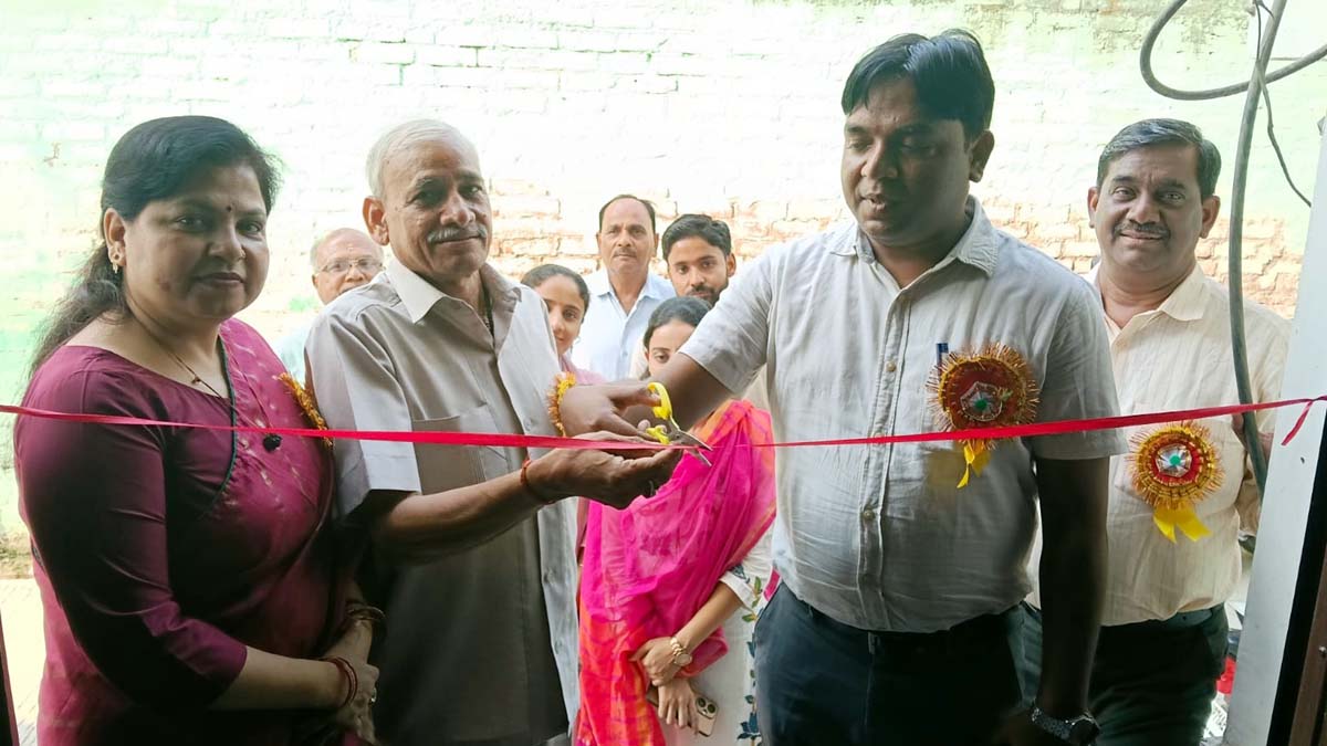 सहायक श्रमायुक्त ने सिलाई कढ़ाई प्रशिक्षण केन्द्र का किया शुभारंभ