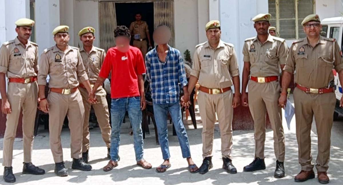 कोतवाली पुलिस के हत्थे चढ़े झपट्टामार गैंग के दो सदस्य, निकलते थे बाइक पर
