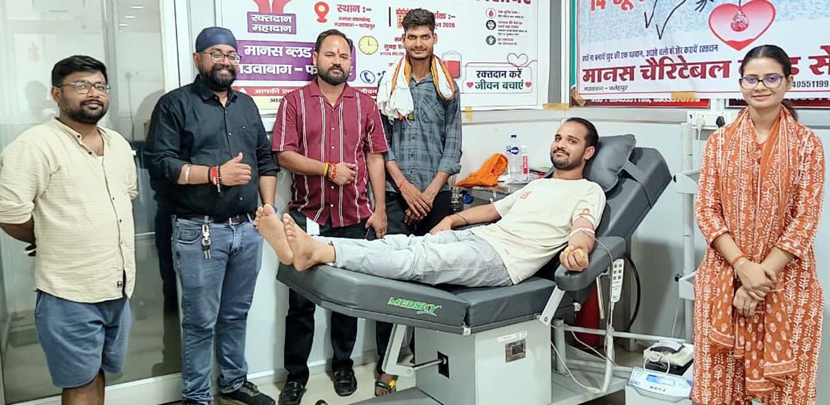 रक्तवीरों ने बड़े मंगल पर निभाया मानवता का धर्म
