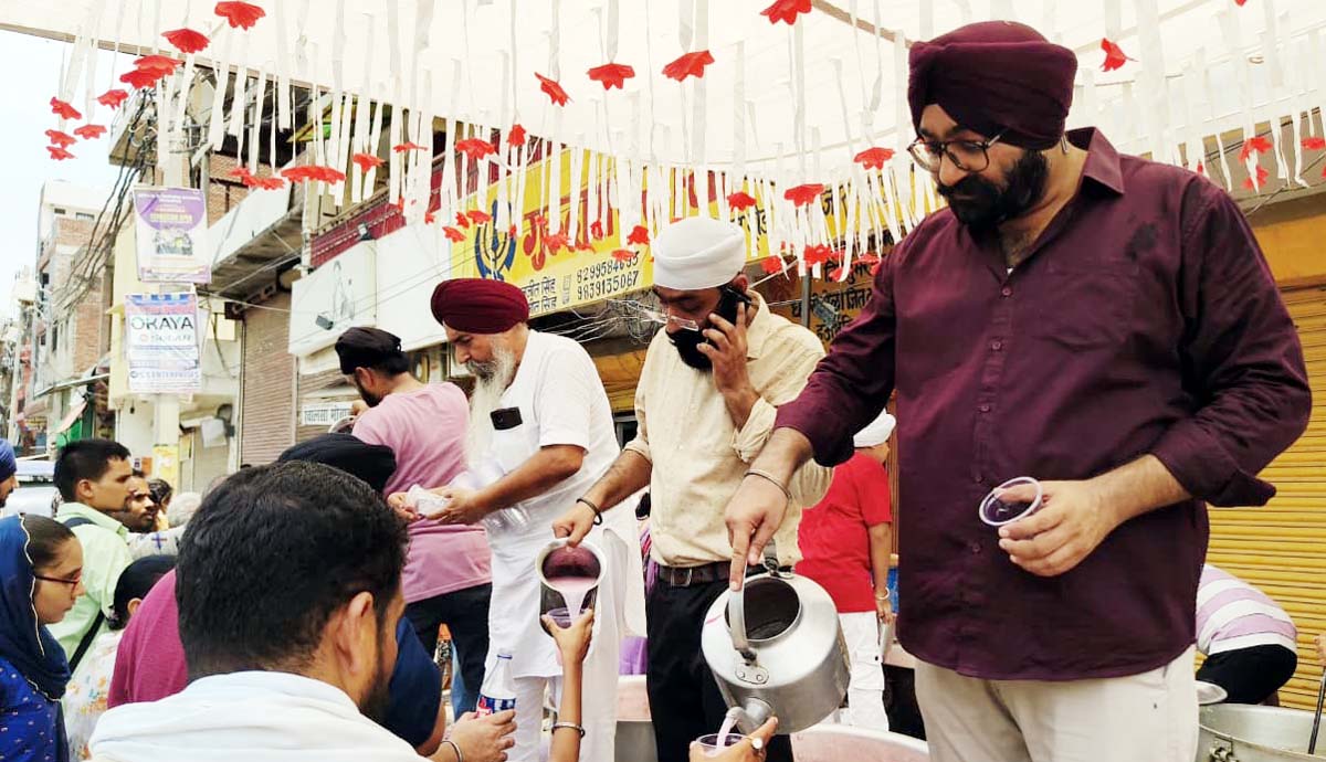 श्रद्धा व सेवाभाव के साथ मनाया शहीदी दिवस, गुरु अर्जन देव जी