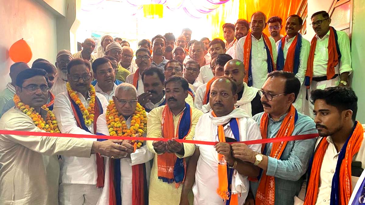 प्रदेश अध्यक्ष ने दिया बूथ स्तर तक संगठन विस्तार का मंत्र, कार्यालय उद्घाटन