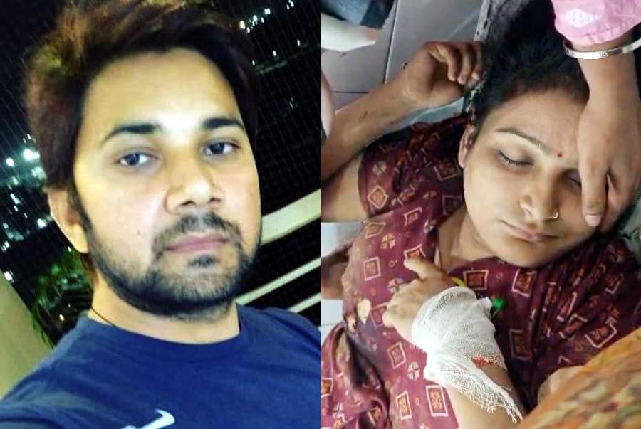 घर की चौखट पर गूंजी बंदूक की आवाज, फरार हुआ पिता