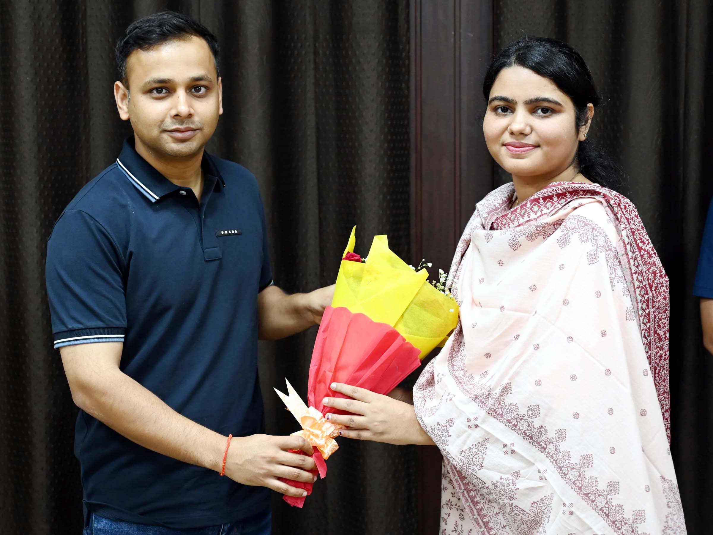 पुलिस महकमे ने तालियों की गूंज के बीच दी नई जिम्मेदारी की शुभकामनाएं