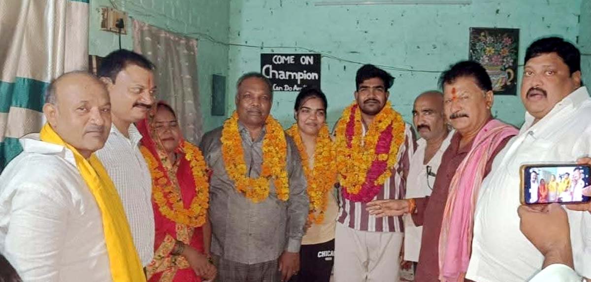 अभय सिंह बने उपनिरीक्षक, व्यापार मंडल ने किया सम्मान