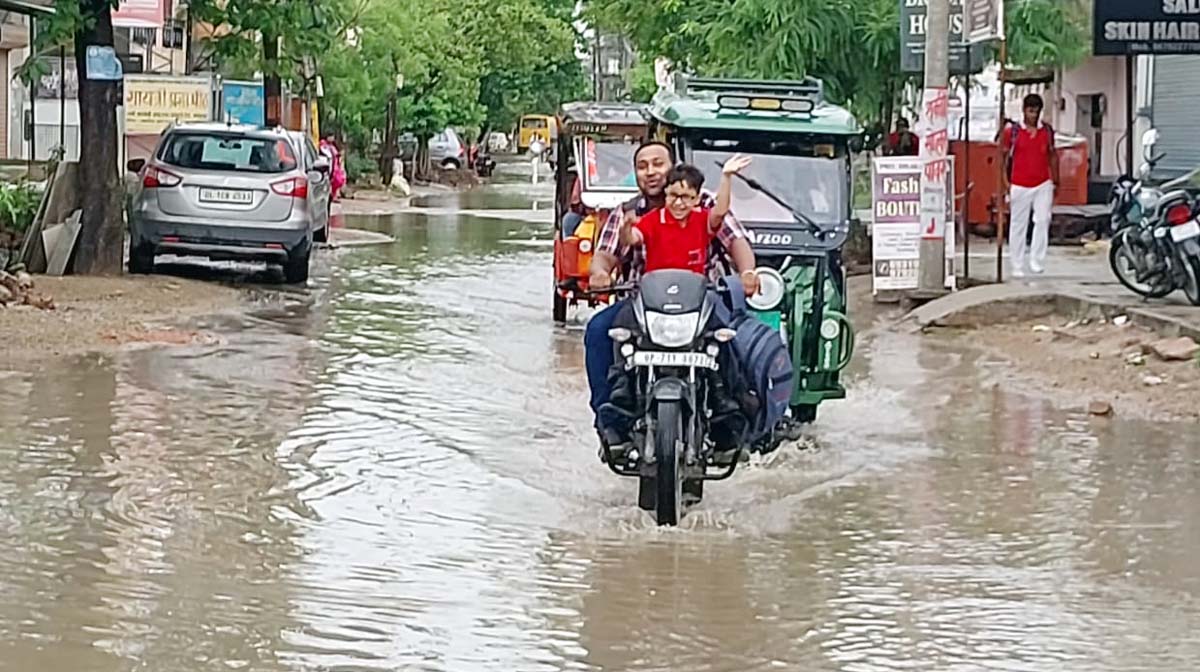 मेघों की मेहरबानी से तपिश पर ब्रेक, बारिश ने दिलाई राहत