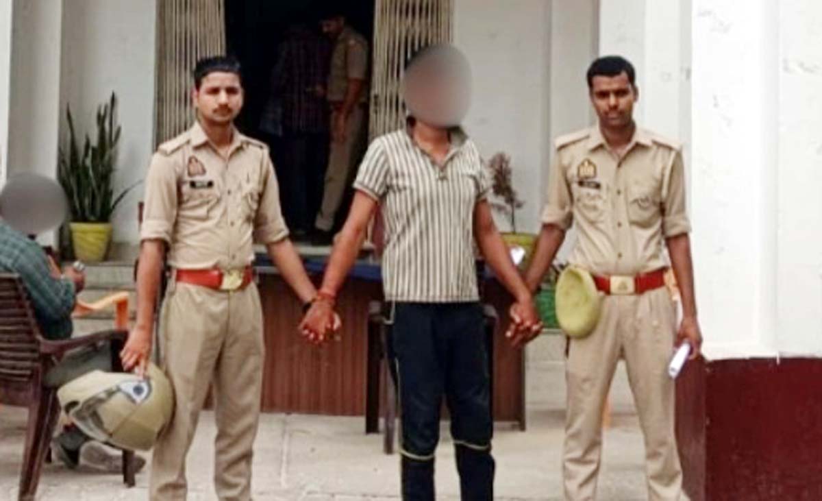 हापुड़ से चोरी की गई थी मोटरसाइकिल, पूछताछ में कबूला जुर्म