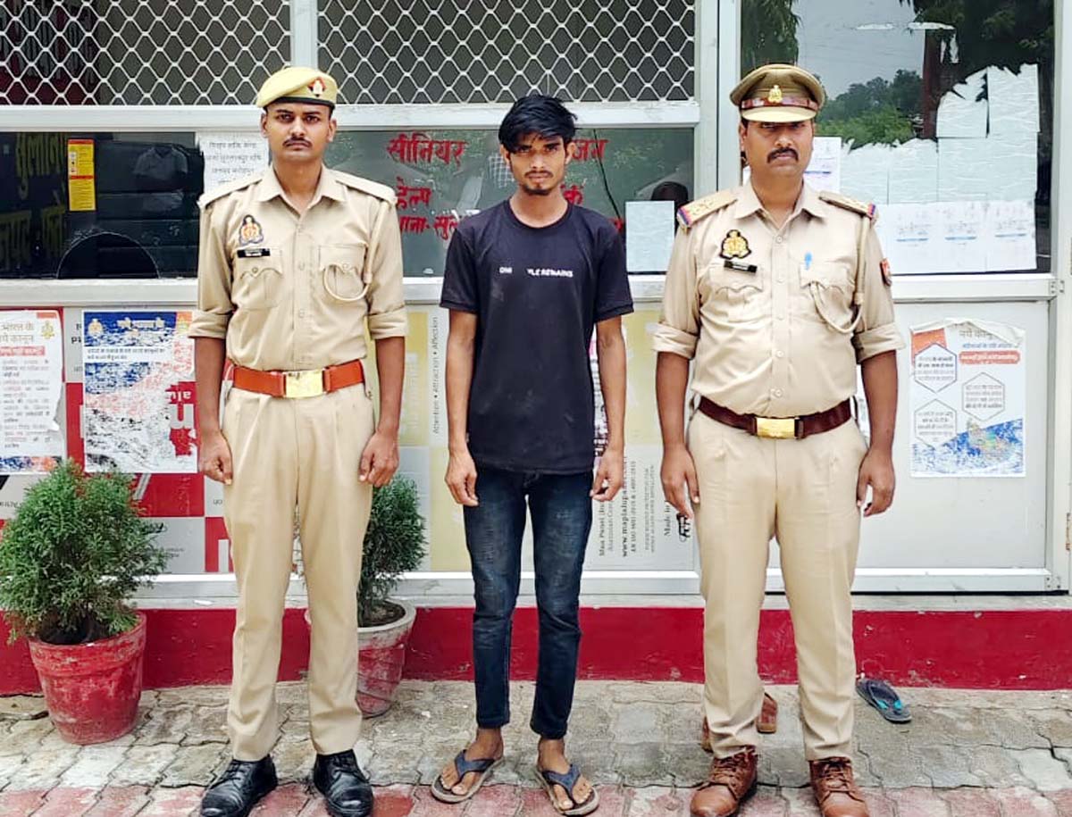 नाबालिग को भगाने वाला आरोपी गिरफ्तार,लड़की परिजनों को सौंपा