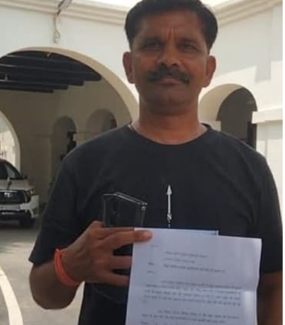 जिला पंचायत सदस्य का विरोध, बीडीओ से जांच और सुधार की मांग