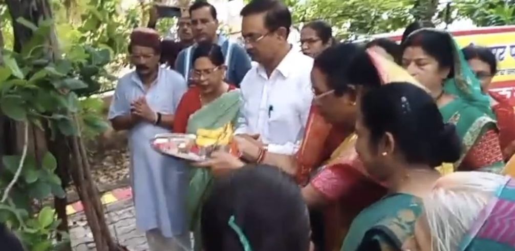 वृक्ष वन्दनम्’ कार्यक्रम का हुआ भव्य आयोजन,श्रद्धा, उत्साह एवं पर्यावरण