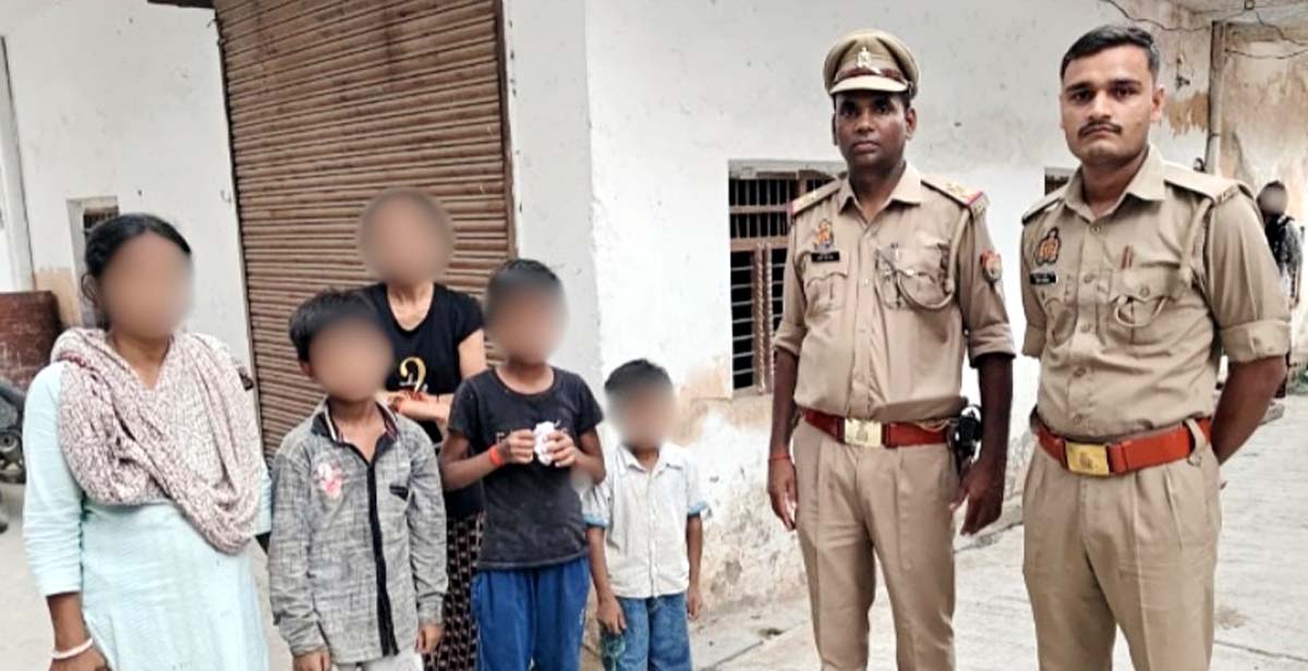 राधानगर पुलिस की तत्परता, तीन मासूम सकुशल मिले