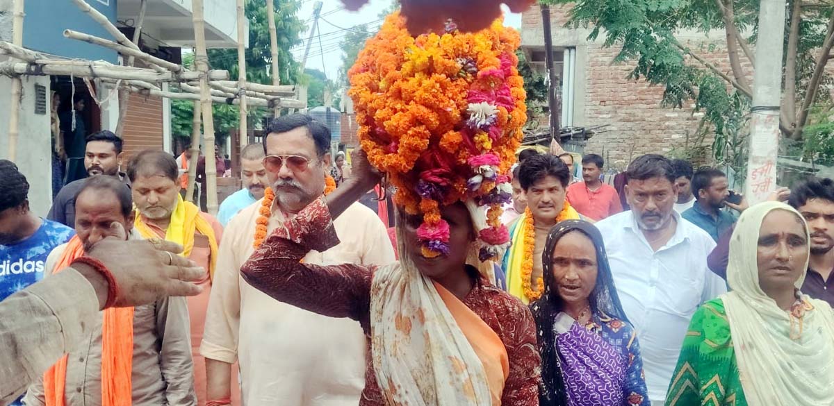 संत रविदास जयंती पर निकली समरसता संकल्प यात्रा का समापन