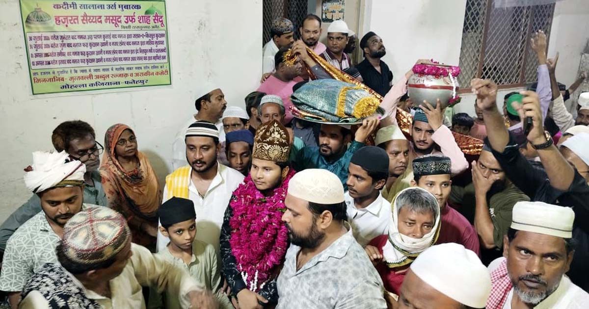 हजरत सैदू शाह चिश्ती के उर्स मुबारक पर उमड़े जायरीन, खुशहाली की मांगी दुआ