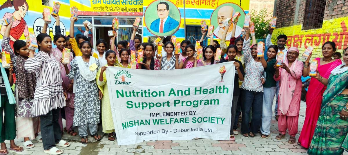 महिलाओं व किशोरियों को स्वास्थ्य, पोषण व स्वच्छता के प्रति किया जागरूक