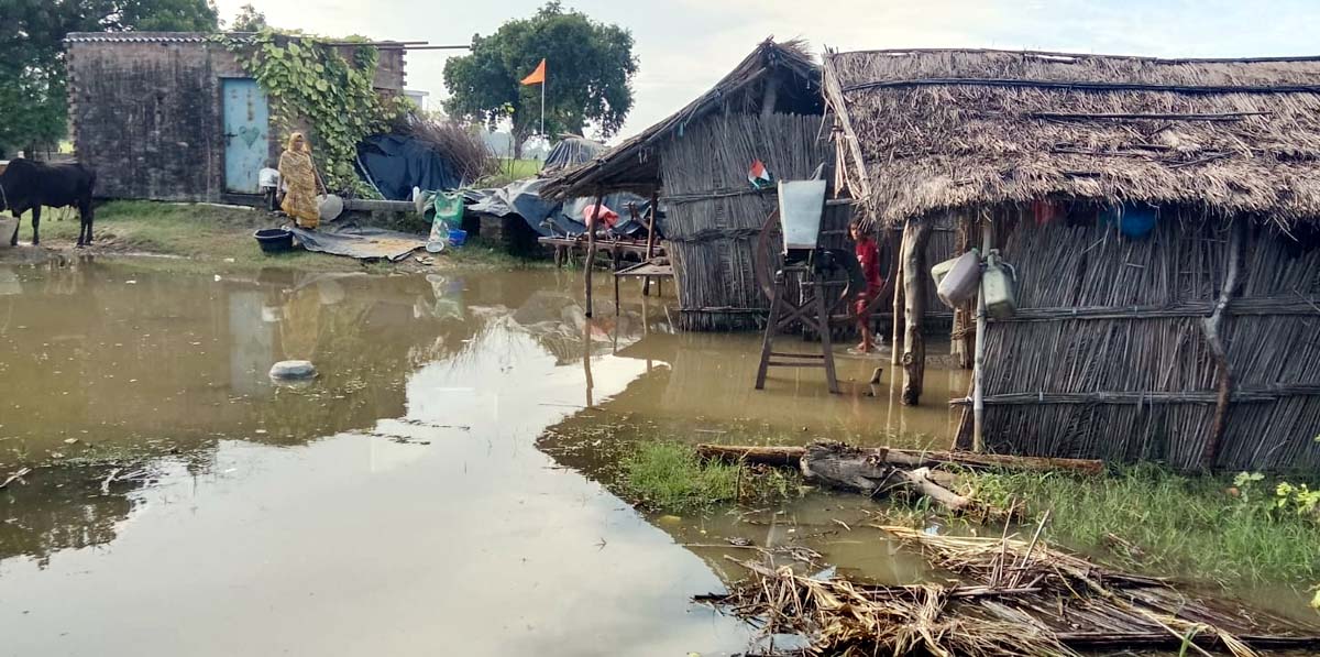 खेतों में कटान से उपजाऊ जमीन बहने का खतरा, काटी किसानों की कमर