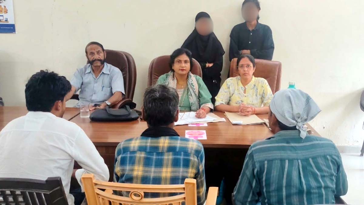 काउंसलिंग के बाद रहने को राजी हुए दंपती