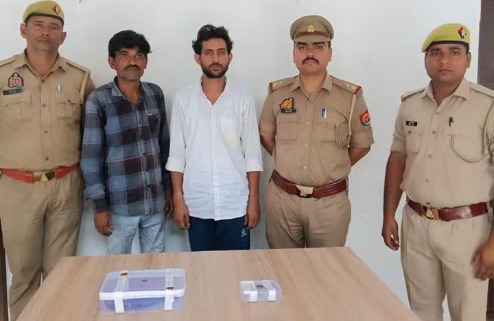 उधार सामान देने से मना करने पर तमंचा दिखाकर जान से मारने की धमकी