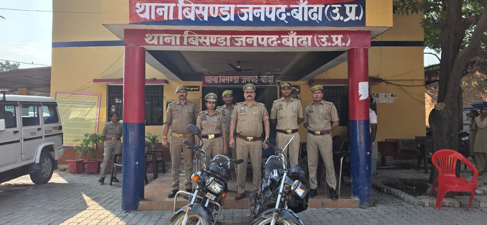 चोरी की मोटरसाइकिल बरामद, बाल अपचारी को पुलिस ने लिया संरक्षण में
