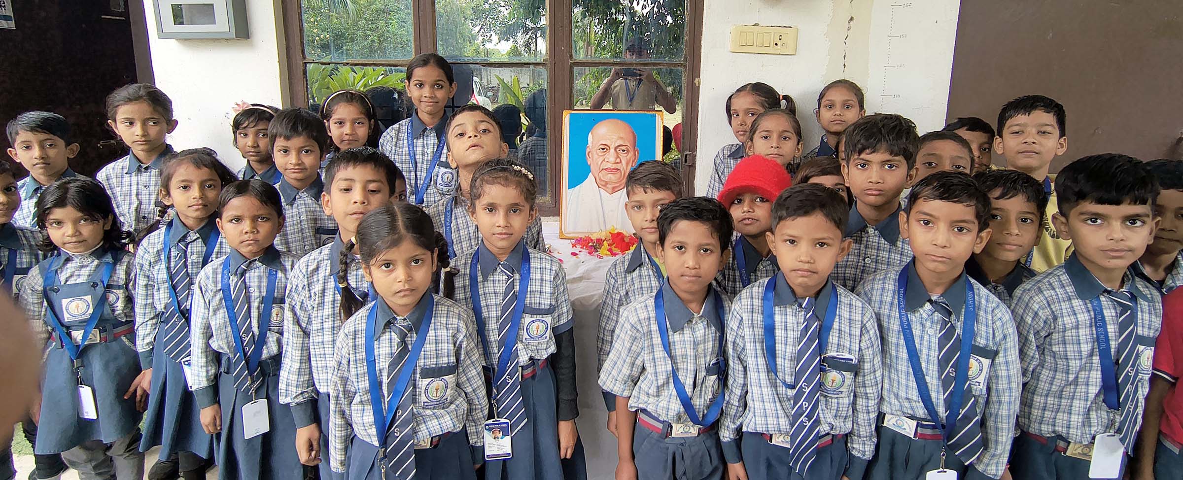 सृजन पब्लिक स्कूल में मनाई सरदार पटेल की जयंती,लिया राष्ट्रीय एकता का संकल्प