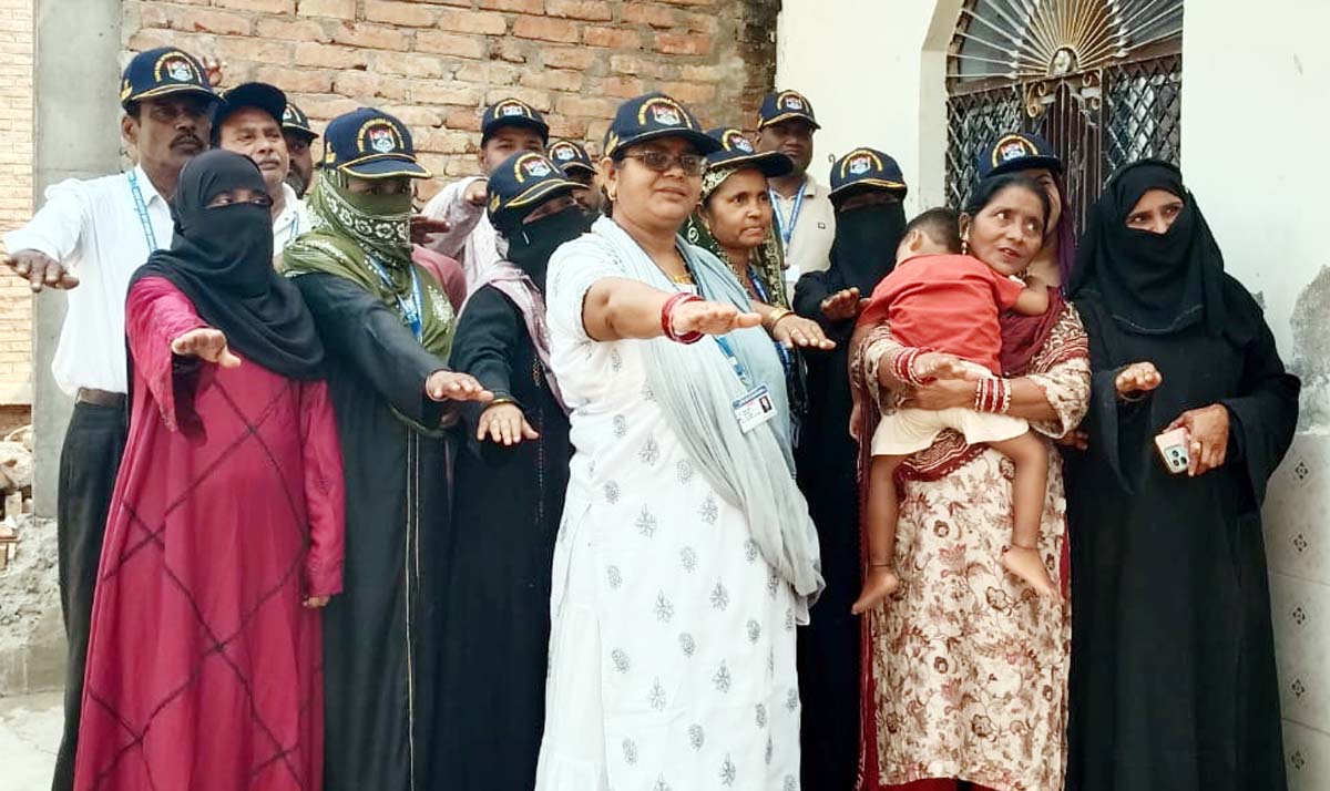 मुस्लिम समाज के बीच दिया सामाजिक समरसता का संदेश