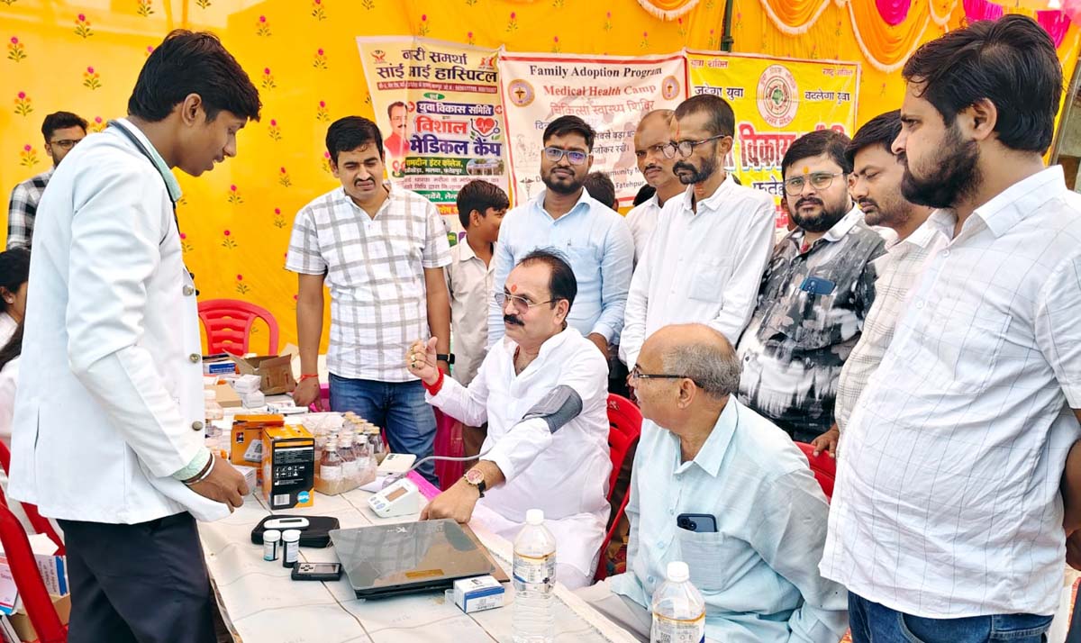 गाजीखेड़ा के मेडिकल कैंप का मरीजों ने उठाया लाभ