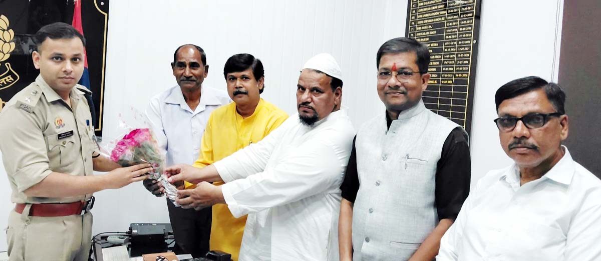 एसपी की पहल पर अपराध निरोधक समिति ने जताया आभार