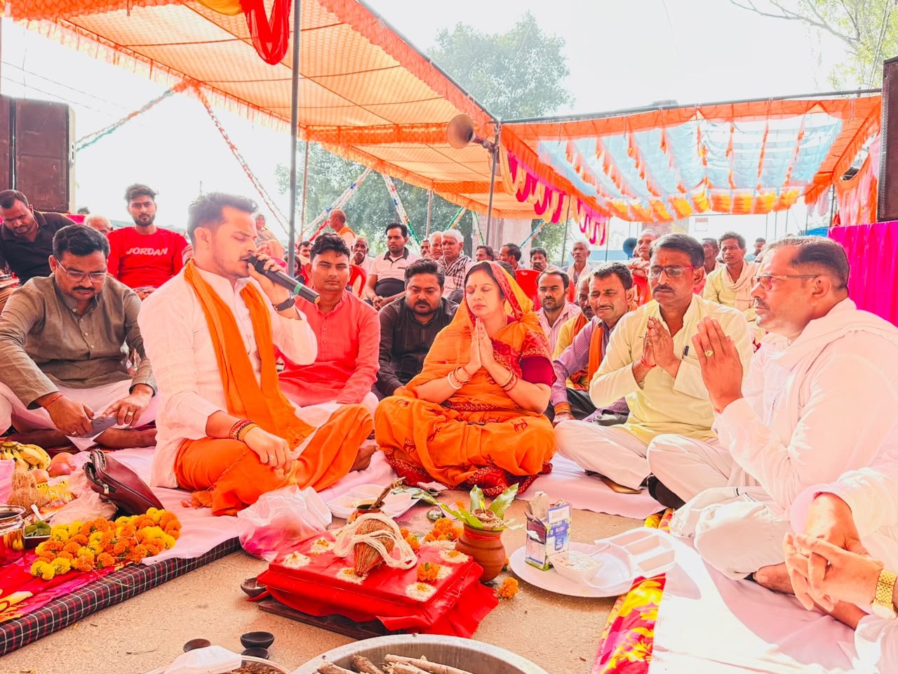 विधायक ओममणी वर्मा ने किया 6 करोड़ की प्रकाश व्यवस्था के कार्यों का भूमिपूजन